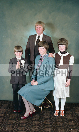Castlerea Communion 1981 0128