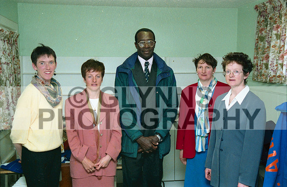 Ballaghaderreen St. Attracta's School (Boxer Visit) 1996_0015