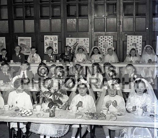 Castlerea Communion 1954_0120