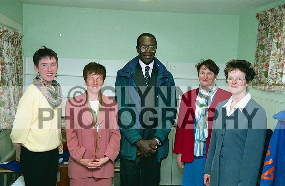 Ballaghaderreen St. Attracta's School (Boxer Visit) 1996_0014