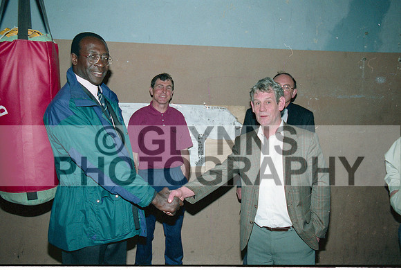 Ballaghaderreen St. Attracta's School (Boxer Visit) 1996_0020